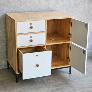 Rubberwood Minimalist <b>Filing</b> Cabinet Lockable 80x50x80cm Office/Workshop/Warehouse/Gym <b>Storage</b> - Product Image 5