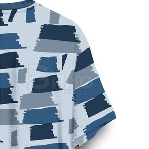 Fabricant d'usine T-shirt tricoté d'été respirant pour homme Vêtements de sport à sublimation - Product Image 6