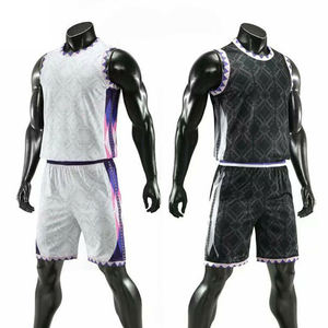 Camisetas de baloncesto profesional de alta calidad, uniformes de equipo personalizados, conjunto de ropa de jugadores ligeros y transpirables - Product Image 1