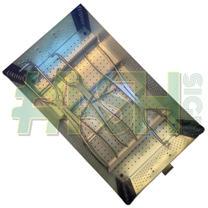 Juego de Instrumentos para Reconstrucción Pélvica, Caja de Esterilización, Instrumentos Quirúrgicos Ortopédicos de Acero Inoxidable, Placas Óseas, Manual - Product Image 4