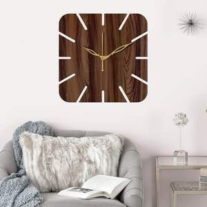 นาฬิกาไม้แขวนผนังสำหรับบ้านโรงแรม - Product Image 3