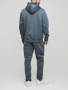 Ensemble de survêtement décontracté pour homme, respirant, avec poches avant, imprimé par transfert thermique, style streetwear tendance, jogging pour la marche - Product Image 6