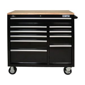 Armoire à outils 104Cm 10 tiroirs pour Garage boîte à outils armoire de stockage entrepôt industrie mécanicien armoire à outils roulante prix d'usine - Product Image 6