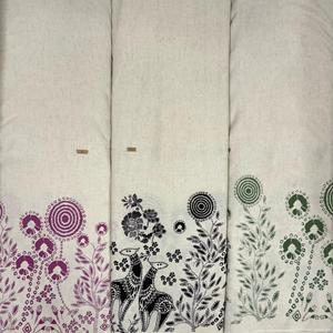 ส่าหรีผ้าฝ้ายบริสุทธิ์ที่มีแนวคิดการพิมพ์ดิจิตอลชายแดนขนาดใหญ่ที่มีลวดลายคาลามคาริที่สวยงามและมีสารีสีตัดกัน - Product Image 4