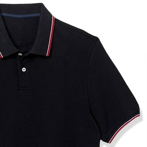 เสื้อเชิ้ตผ้าฝ้าย100% สำหรับผู้ชายผ้าถักแบบลำลองพิมพ์ลายซับลิเมชัน12สีพิมพ์โลโก้ OEM แบบเรียบๆ - Product Image 2