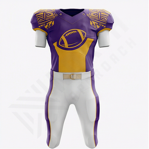 Mejor Proveedor de Uniformes de Fútbol Americano al por Mayor, Impresión por Sublimación Personalizada, Ropa Deportiva de Alto Rendimiento para Entrenamiento de Fútbol Americano - Product Image 1