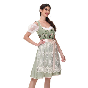 Traditionnel allemand femmes décontracté Oktoberfest Dirndl robe tenue bière Festival Cosplay Costume pour femmes adultes - Product Image 4
