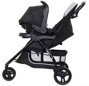 Cochecito de Bebé Nuevo y Original BabyTroller Trends EZ Rides 35 TravelSystems de Alta Calidad con Marco de Plástico Plegable - Product Image 3