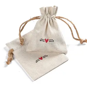 Good Quality Package Jute Tote Bags For Small Business Recyclable Smoked Fish