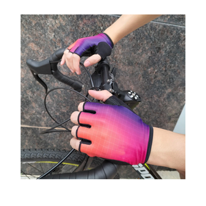 Hot Selling Unisex Half-Finger Cycling <b>Gloves</b> Leather & Cotton Breathable for <b>Climbing</b> Riding Hunting Outdoor Training - Product Image 6