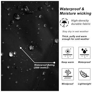 Gilet matelassé en toile écologique imperméable pour homme avec logo personnalisé, léger, sans manches, chaud pour l'hiver, veste matelassée - Product Image 5