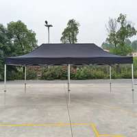 Gazebo de haute résistance et durable, cadre hexagonal en aluminium de 50 mm, foires locales, gazebo robuste, auvent publicitaire de 10 x 20 pieds pour la promotion