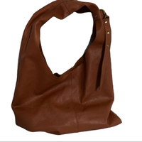 Sac fourre-tout vintage en cuir véritable Moroccan Soul pour toutes les saisons