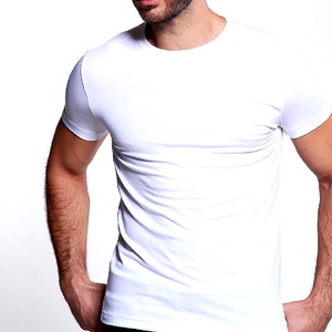 T-shirt pour homme en coton respirant et durable de qualité supérieure avec logo personnalisé T-shirt d'été surdimensionné en gros à bas prix de l'usine - Product Image 1