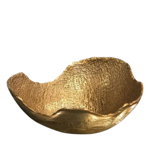 Cuenco decorativo con estilo japonés de diseño de forma redonda de lujo de estilo nórdico, cuenco de servicio de Metal de aluminio sin plata - Product Image 6
