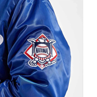Veste bomber en satin personnalisée de haute qualité, polyester, hiver, hommes et femmes, veste de baseball en satin, veste universitaire pour hommes