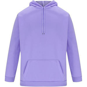 Sudaderas con capucha de algodón 100% para hombre, forro polar grueso de invierno de buena calidad, logotipo estampado personalizado, suministro ODM de peso pesado - Product Image 2