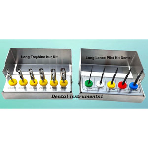 Kit de trephine longue et kit de lance pilote dentaire - Product Image 1