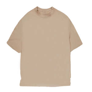 Camiseta de manga corta con cuello redondo personalizada Casual para hombre 100% algodón Regular Fit verano secado rápido transpirable - Product Image 2