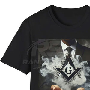 Camiseta con Símbolo Masónico, Diseño Antiguo de Francmasonería, Camiseta de Fuerza Masónica, Ropa Artesanal Audaz, Camisetas de Tradición Masónica - Product Image 3