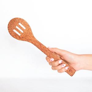 Espátula de coco hecha a mano, nuevos utensilios y utensilios de cocina, espátulas de madera para cocinar salteado - Product Image 4