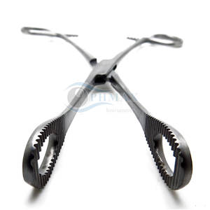 คีมจับฟองน้ำ rampley ที่ใช้ในการผ่าตัดทำจากสเตนเลสสตีลเครื่องมือทางการแพทย์ที่ใช้ในการผ่าตัดมีคีมปากหยัก - Product Image 5