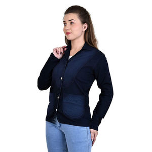 2024 nouveau Style personnalisé femmes Denim Jean vestes Style de montage Denim coton Jean décontracté mince femmes veste avec service OEM - Product Image 2