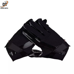 Gants de football américain professionnels pour hommes Accessoire d'entraînement doux et confortable en cuir et néoprène de haute qualité - Product Image 6