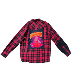 Camisa de Franela a Cuadros para Hombre, Nueva, de Marca Elegante y Calidad Premium, Talla Grande, Estampada, Informal, al Mejor Precio - Product Image 2