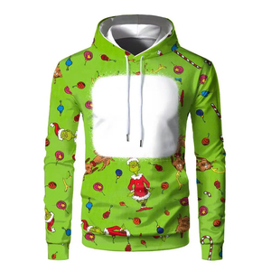 Qualité supérieure Meilleures ventes Sweats à capuche avec impression par sublimation Vêtements de rue Sweats à capuche pour hommes - Product Image 4