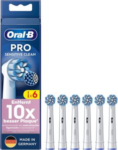 Oral-B Pro Sensitive Clean-têtes de brosse à dents de rechange originales pour brosse à dents électrique-nettoyage doux des dents lot de 6 - Product Image 5
