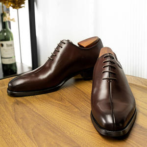 Zapatos Derby para Hombre, Tallas Extra Grandes, Diseño con Cordones, Estilo Británico Vintage, Calzado Formal, Casual, de Negocios, para Bodas - Product Image 4