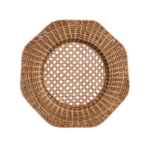 Napperon en rotin écologique pour plaque de présentation, tapis de séchage de vaisselle pour la décoration de comptoir de cuisine, fournisseur en gros - Product Image 2