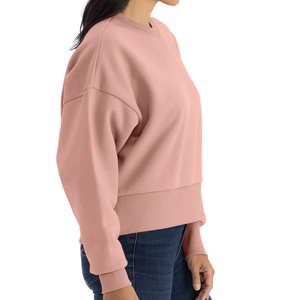 เสื้อสเวตเตอร์คอกลมมีฮู้ดสำหรับผู้หญิงเสื้อมีฮู้ดผ้าฟลีซเทอร์รี่มีสไตล์เสื้อแฟชั่น - Product Image 2