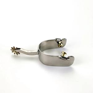 Éperons de cheval ergonomiques modernes pour un confort d'équitation, en acier renforcé, équipement d'équitation équilibré, éperons de cheval à vendre - Product Image 2