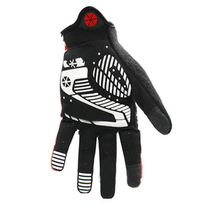 Guantes transpirables de entrenamiento de palma completa para hombres y mujeres gimnasio levantamiento de pesas entrenamiento físico protección Biker ciclismo guantes de cuero - Product Image 5