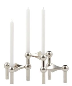 Porte-bougie empilable en métal de qualité supérieure, finition en fer, tailles et logo personnalisés pour la décoration de Noël à la maison - Product Image 3
