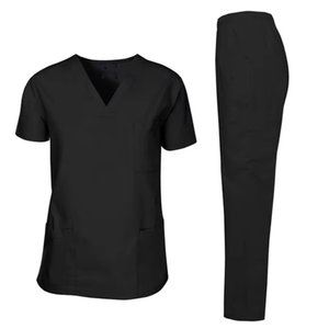 Conception moderne de mode Vente en gros de gommages d'infirmières tissées Ensemble de costumes d'infirmières uniformes médicaux à la mode - Product Image 1