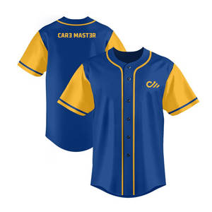 Béisbol sublimado equipo nombre Número y logotipo mejor calidad personalizado béisbol Jersey uniforme de béisbol - Product Image 6