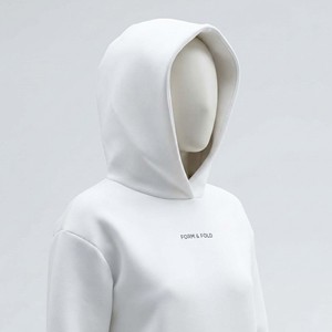 Sudadera con Capucha Personalizable al por Mayor, de Forro Polar, para Invierno, Estilo Urbano para Mujer, Ecológica, Corte Cuadrado, Rígida, con Capucha 3D en la Parte Delantera, de Poliéster/Algodón - Product Image 4