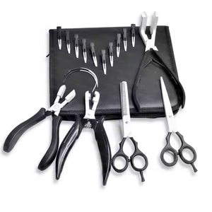 ชุดเครื่องมือต่อผมชุดคีมและกรรไกรสำหรับต่อขนชุดคีมหนีบผม - Product Image 5