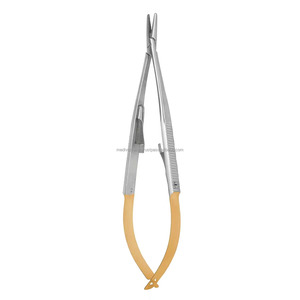 Porte-aiguilles Castroviejo de qualité supérieure, en acier inoxydable TC, fabricant Medivolve, fournisseur en gros, certifié CE ISO - Product Image 3