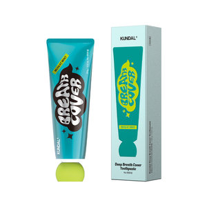 ยาสีฟันคุนดัล ดีพ บรีธ คัฟเวอร์ 100 กรัม พร้อมสายรัด 1 เส้น สำหรับใช้ในบ้าน ช่วยลดกลิ่นปากและฟันผุ - Product Image 4