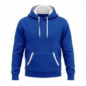 Hoodie surdimensionné élégant pour homme, design vintage délavé avec poche avant, confortable, personnalisable pour l'hiver. - Product Image 1
