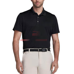 Toda la venta de alta calidad hombres Polo camisetas algodón transpirable tela personalizada algodón Polo camiseta para - Product Image 2