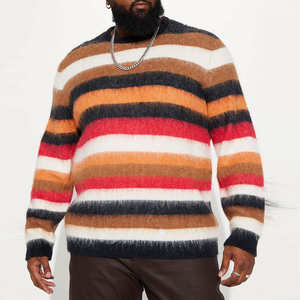 เสื้อสเวตเตอร์ขนสัตว์หลากสีสำหรับฤดูหนาวเสื้อกันหนาวถักแฟชั่นระบายอากาศได้ดีสำหรับทุกเพศ - Product Image 2