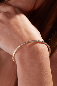 ชุดสร้อยข้อมือกำไลข้อมือทอง14K มีสไตล์พร้อมกะรัตหนึ่งกะรัตเครื่องประดับที่ผ่านการรับรองการรับรอง - Product Image 2