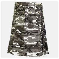 Kilts de camouflage à la mode grande taille Kilts de camouflage de haute qualité avec service OEM Kilts de camouflage légers