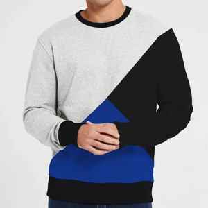 Men's <b>Gym</b> <b>Hoodie</b> Pullover Winter Season Fleece Oversized Fit Polyester/Cotton Solid Design with Silk Screen Pocket Puff Hooded - Product Image 6