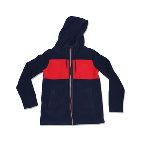 Hommes de haute qualité hiver O cou mode grand pull tricoté coton unisexe à capuche Super lourd 100% coton biologique tricoté - Product Image 1